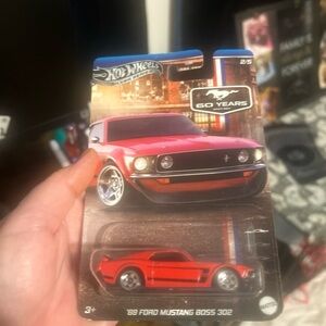 Hot Wheels '69 Ford Mustang Boss 302 - Red